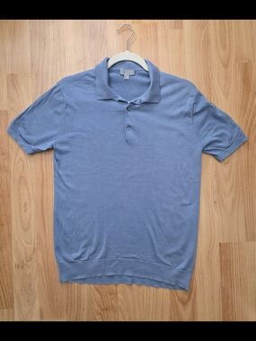 2 COS Men's Slim-fit Knitted Polo Shirts